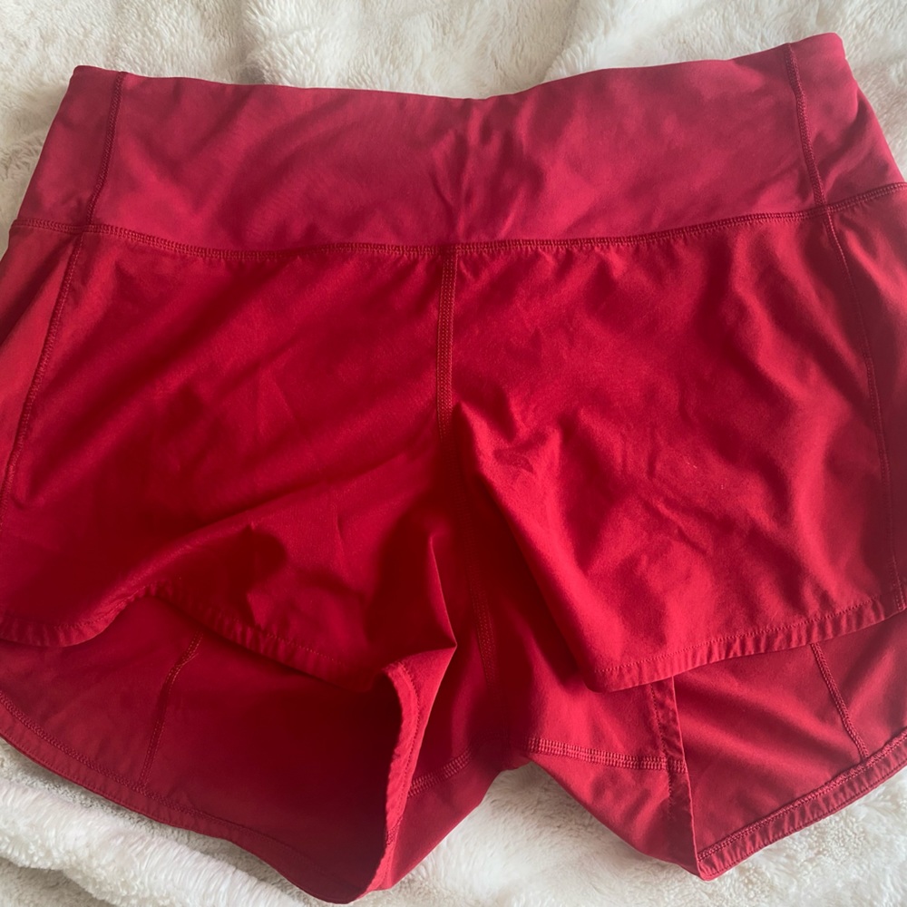 Lululemon Size 8 Speed Up Shorts
